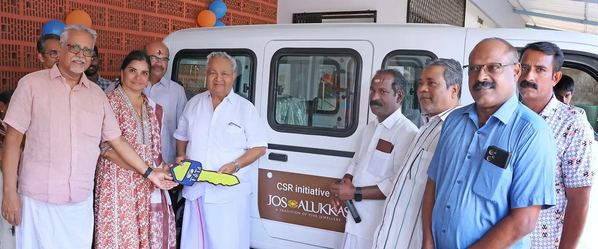 Vehicle handed over to Autism care centre.