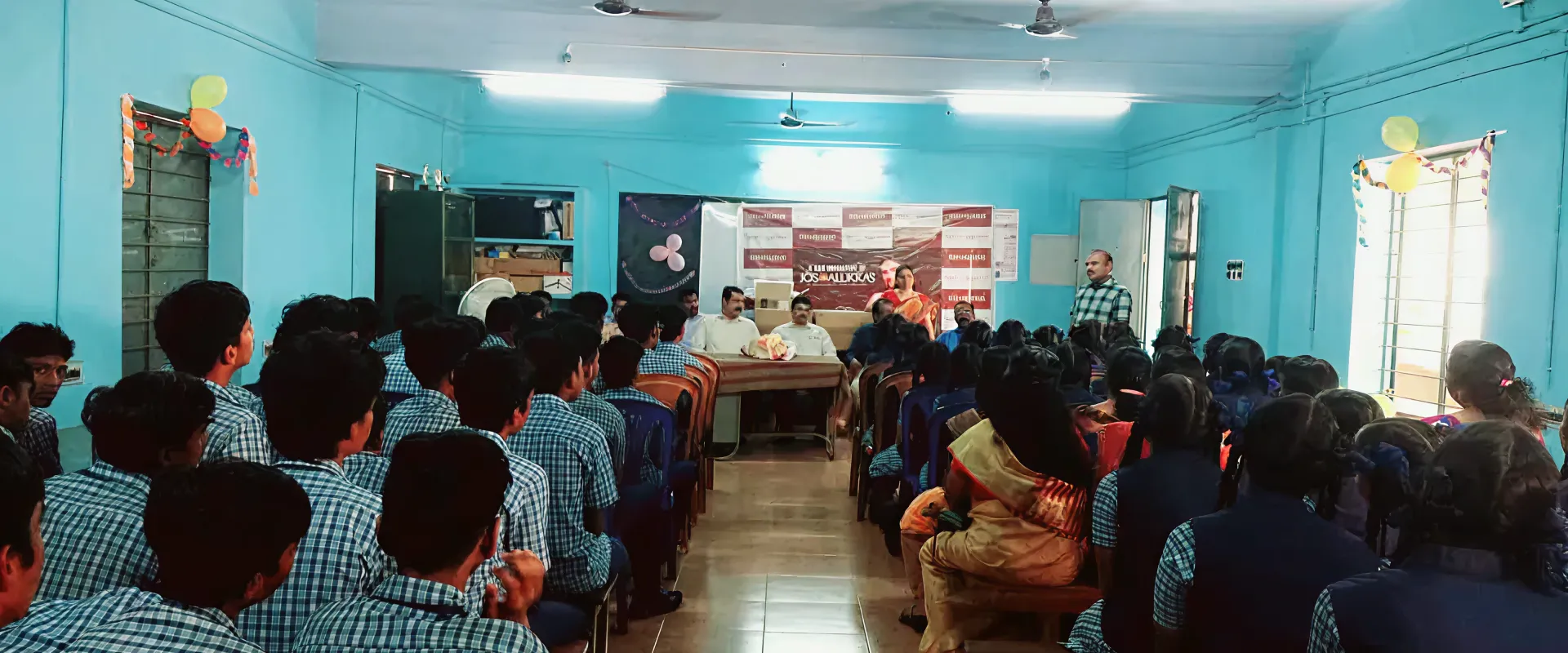Computers Provided to Government Higher Secondary School, Munchira