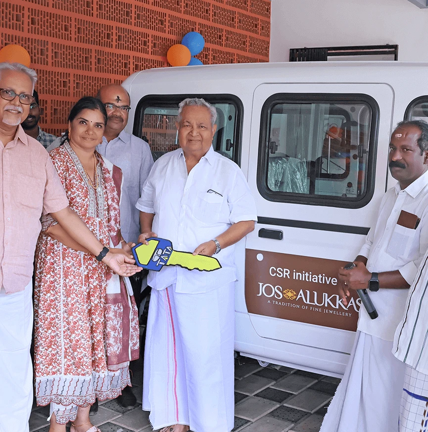 Vehicle handed over to Autism care centre.
