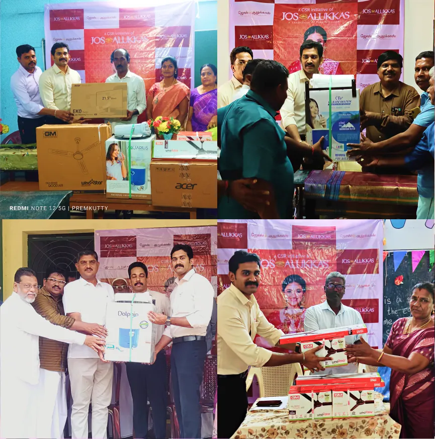 CSR Fund Support for Four Schools in Mayiladuthurai