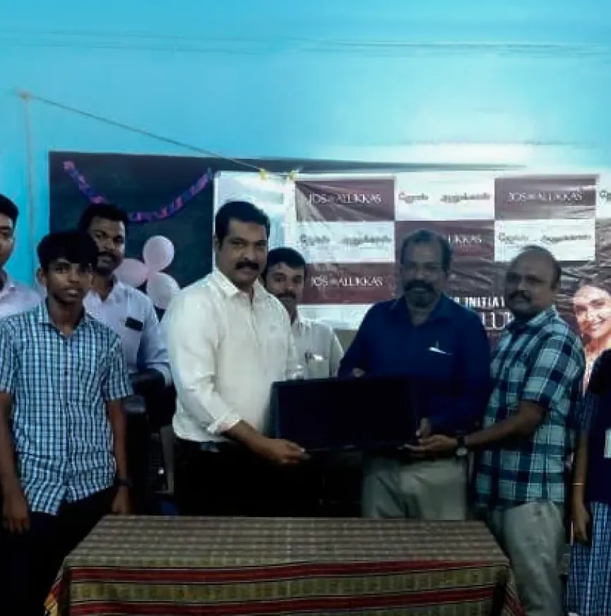 Computers Provided to Government Higher Secondary School, Munchira