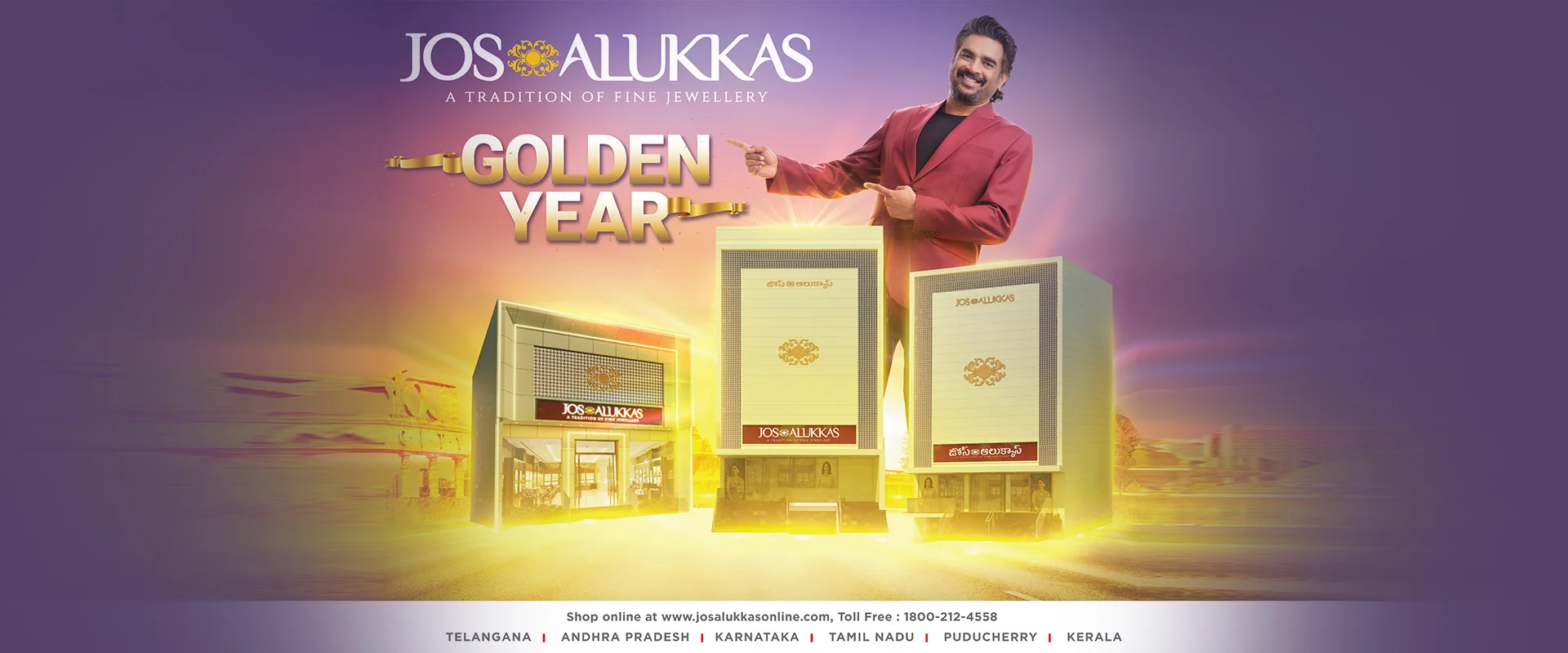 Jos Alukkas Launches Grand Anniversary Celebrations in Andhra and Telangana